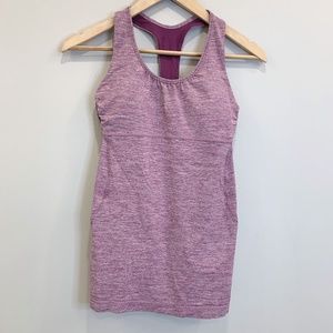 Lululemon Turbo Tank in Dewberry size 6